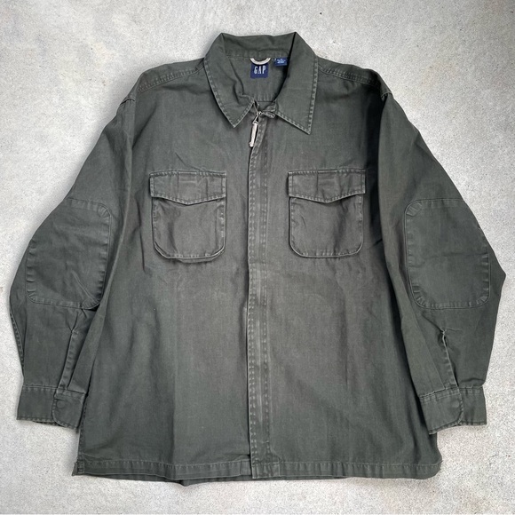 Gap Green Military style jacket - size XL - Picture 1 of 5